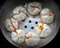 Smiling Char Siew Bao (Hong Kong Style)