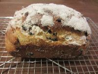 Cardamon, Currant And Candied Orange Peel Loaf