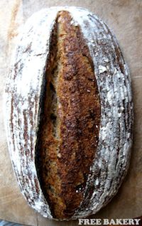 Whole Wheat Flour With Wthite Rye Flour Loaf