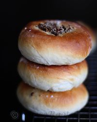 Bialy With Mint And Paneer