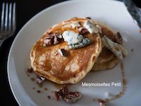 Gorgonzola And Pecan Maple Yeast Pancake