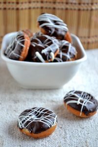 Eggless Mini Donuts