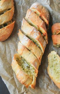 Baguettes With Parmesan And Garlic