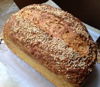 Carrot And Sesame Sandwich Loaf