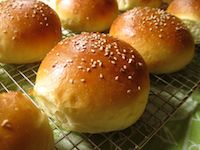 Light Brioche Hamburger Buns