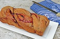 Mixed Berries Jam & Peanut Butter Bread