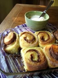 Colossal Sourdough Cinnamon Buns