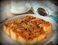 Eggless Pecan Sticky Buns