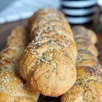 Whole Wheat Sourdough Braids