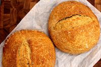 Sourdough Rosemary Bread With Olive Oil