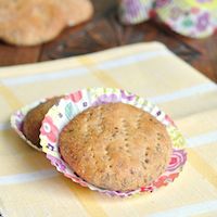 Caraway Fennel Anise Whole Wheat Cakes