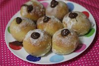 Mini Baked Doughnuts (with Jam Or Nutella)