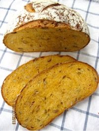 Pumpkin Whey Bread