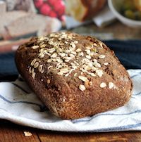 Sourdough Rye Bread With Coffee And Molasses