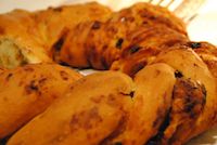 Apricot And White Chocolate Couronne