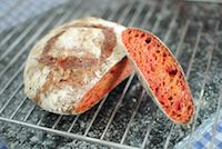 Beetroot, Tangerine, Tonka Beans And Vanilla Bread