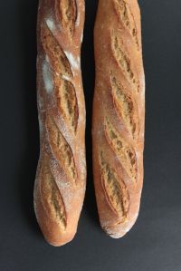 Wheat And Rye Sourdough Bread