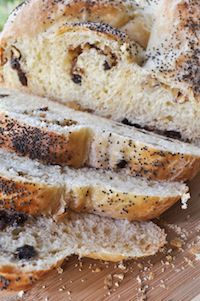 Raisin Walnut Braided Bread
