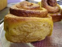 Cinnamon-Swirl Pumpkin Rolls