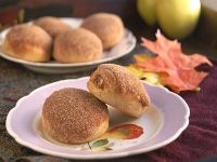 Yeasted Spice Doughnuts Filled With Cider Jelly