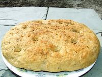 Garlic Oregano Focaccia (Vegan)