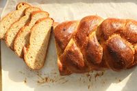 Whole Wheat Challah With Apricots