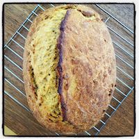 Winter Squash And Whey Bread