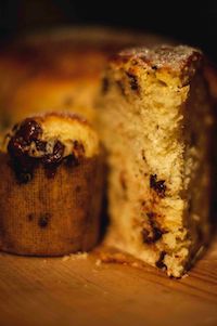 Chocolate Panetton Brioche With Natural Leaven