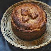 Eggless Slovak Easter Bread - Paska