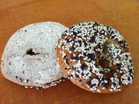 Sesame Wholewheat Sourdough Bagel