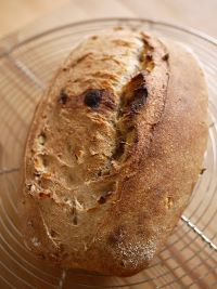 Black Garlic And Potato Sourdough Bread