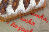 Tomato Bread With Black Sesame Seeds