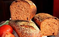 Spelt Tomato Bread With Sesame And Herbs