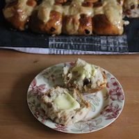 Sourdough Hot Cross Buns