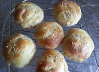 Wheat Buns With Oat, Macadamia, Pineapple Filling