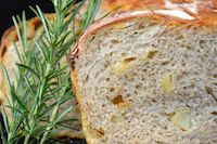 Sourdough Bread With Roasted Potatoes And Rosemary