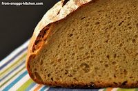 Kamut Rye Bread With Carrot