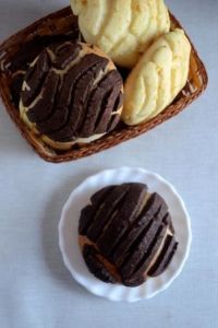 Eggless Conchas