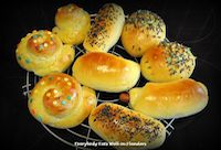 Assorted Sweet Buns (Alex Goh Sweet Bread)