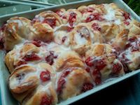 Strawberry Cinnamon Rolls