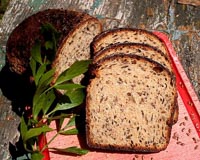 Polish Bread With Kefir And Flaxseeds