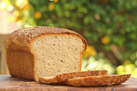 No Knead Light Wheat Sandwich Bread
