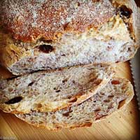 Walnut Raisin Sourdough Bread