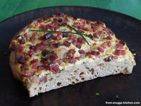 Hessian Bacon Flatbread