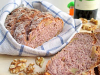 Red Wine And Walnut Loaf