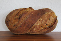 Wildreis-Sauerteig-Brot