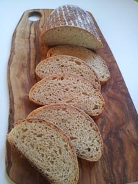 White Maize And Wheat Loaf