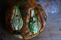 Fennel & Eggplant Focaccias