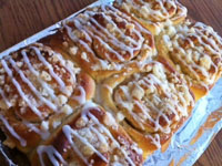 Almond Streusel Rolls