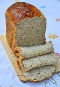 Soft Fluffy Hokkaido Tangzhong Wholemeal Bread
